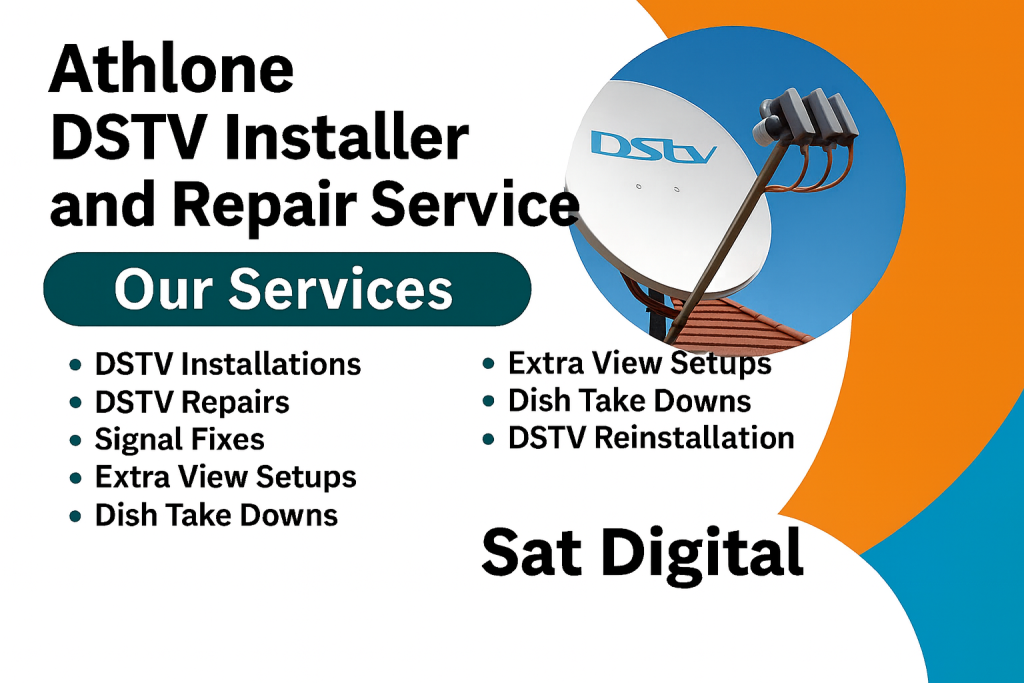 DStv installation in Athlone by professional local installers